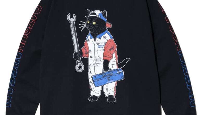 日産の名車&スピリットをゴースローキャラバン流にアレンジ。クルマ好きに刺さるコラボウエア4種がピットイン！
