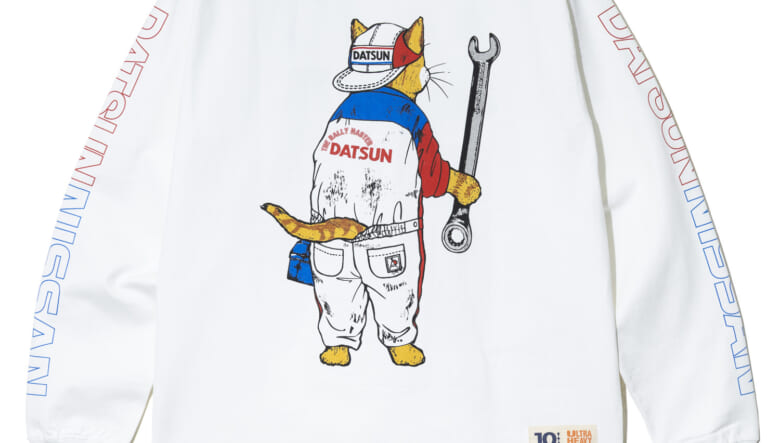 日産の名車&スピリットをゴースローキャラバン流にアレンジ。クルマ好きに刺さるコラボウエア4種がピットイン！