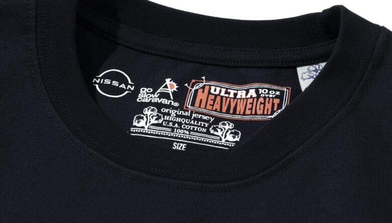 日産の名車&スピリットをゴースローキャラバン流にアレンジ。クルマ好きに刺さるコラボウエア4種がピットイン！