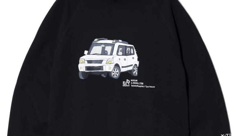 日産の名車&スピリットをゴースローキャラバン流にアレンジ。クルマ好きに刺さるコラボウエア4種がピットイン！