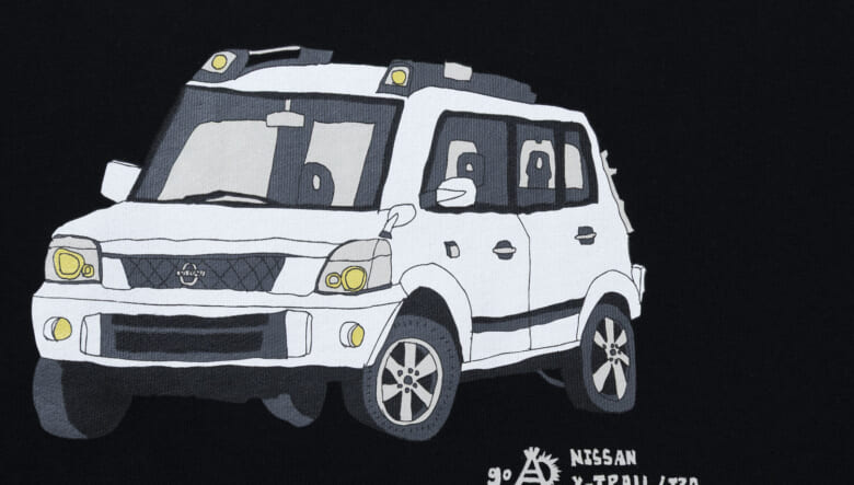 日産の名車&スピリットをゴースローキャラバン流にアレンジ。クルマ好きに刺さるコラボウエア4種がピットイン！