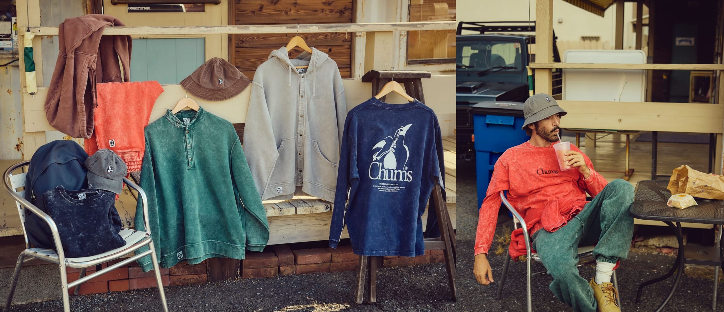 ヴィンテージライクな風合いが魅力！ チャムスが新シリーズ「キャニオンランズ」を始動。