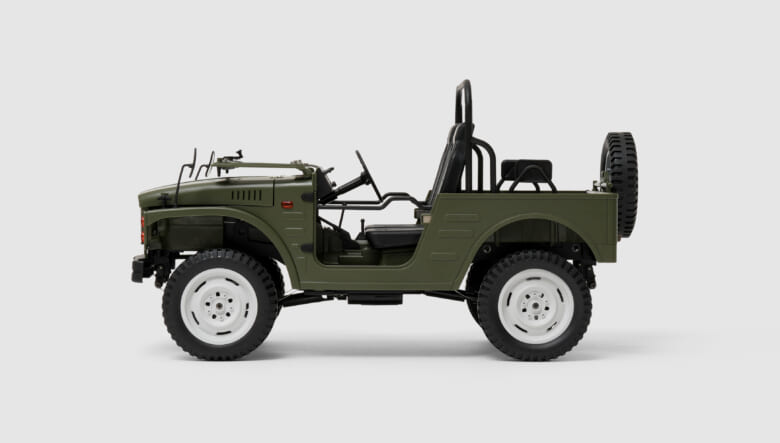 “ジムニー55”が1／10スケールで蘇る！　アウトドア好きのハートをくすぐるWPLの完成済みRCカー。