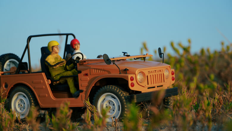“ジムニー55”が1／10スケールで蘇る！　アウトドア好きのハートをくすぐるWPLの完成済みRCカー。