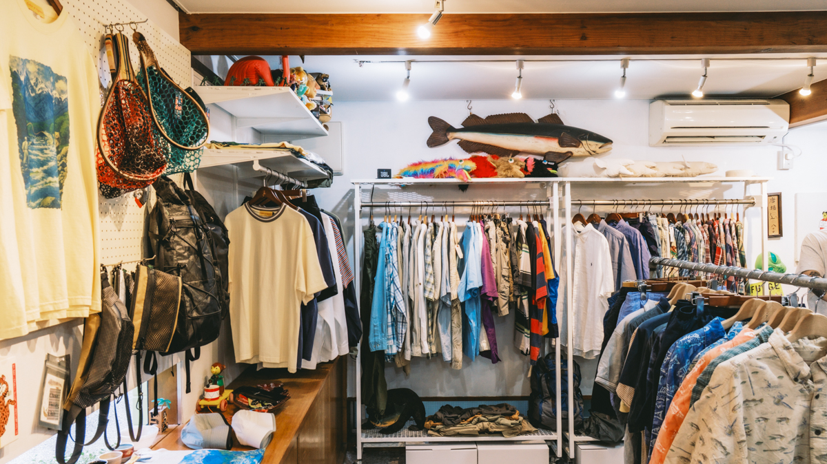 古着好き・釣り好き必見！代々木上原「Color at Against（カラアゲ