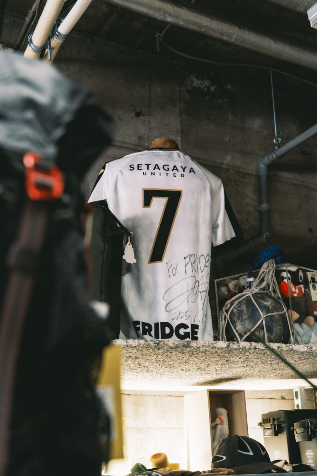 世田谷・松蔭神社のセタガヤユナイテッドのユニフォーム