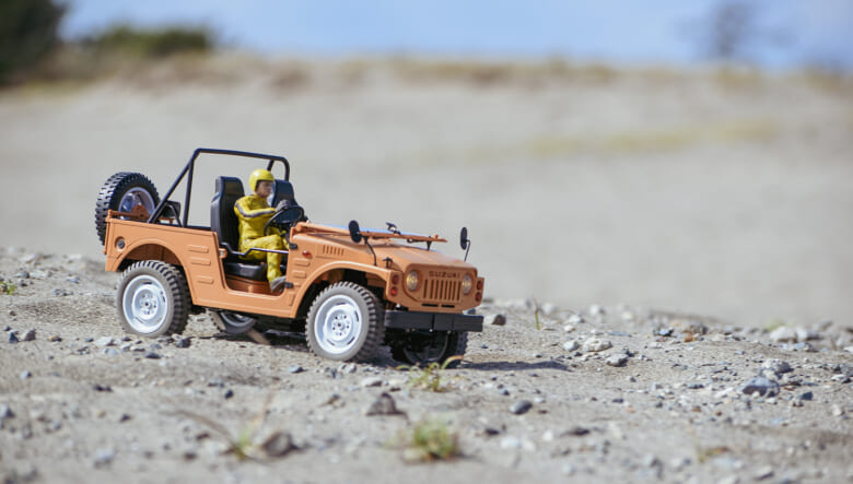 “ジムニー55”が1／10スケールで蘇る！　アウトドア好きのハートをくすぐるWPLの完成済みRCカー。