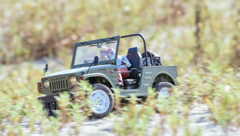 “ジムニー55”が1／10スケールで蘇る！　アウトドア好きのハートをくすぐるWPLの完成済みRCカー。