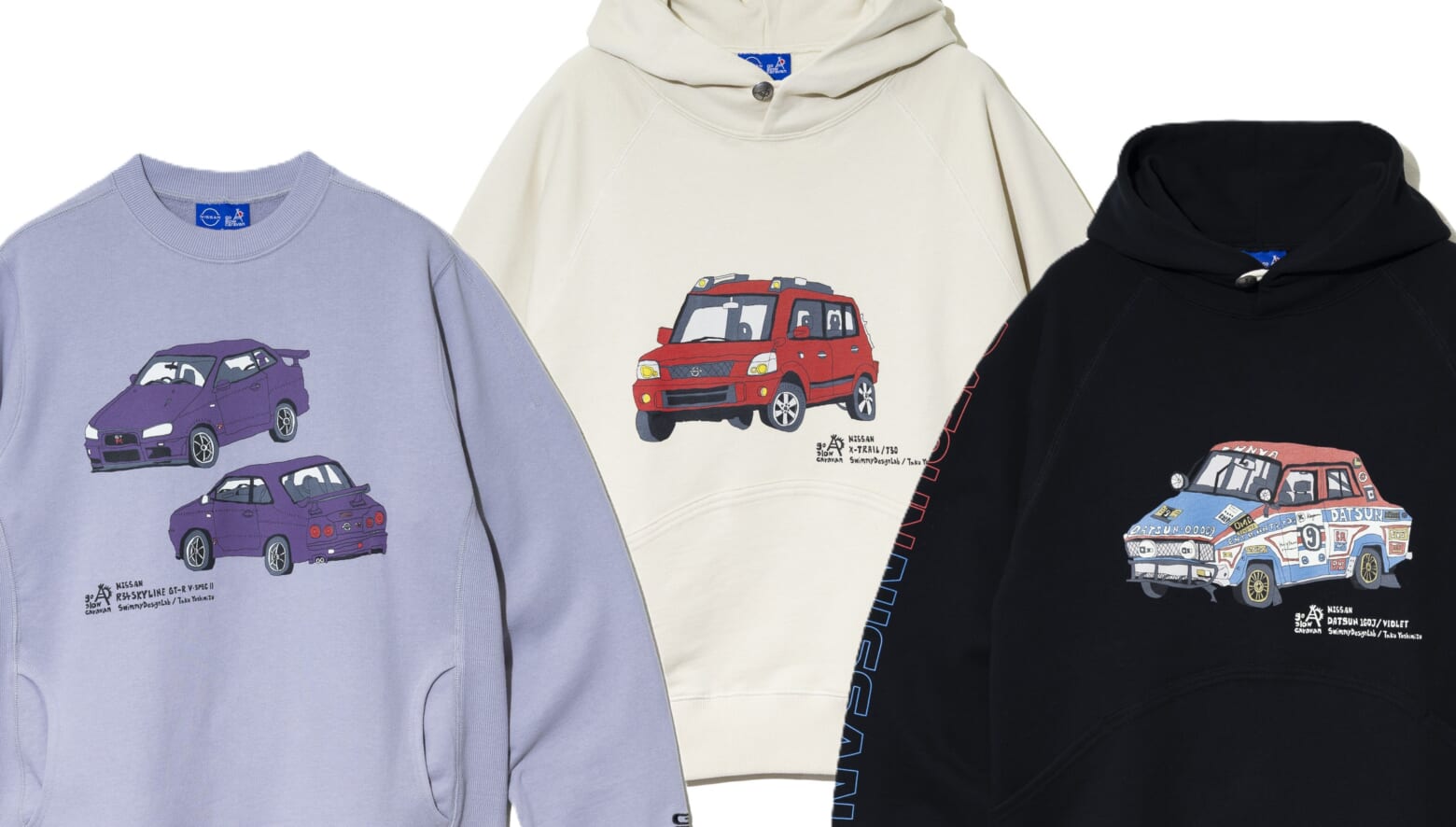 日産の名車&スピリットをゴースローキャラバン流にアレンジ。クルマ