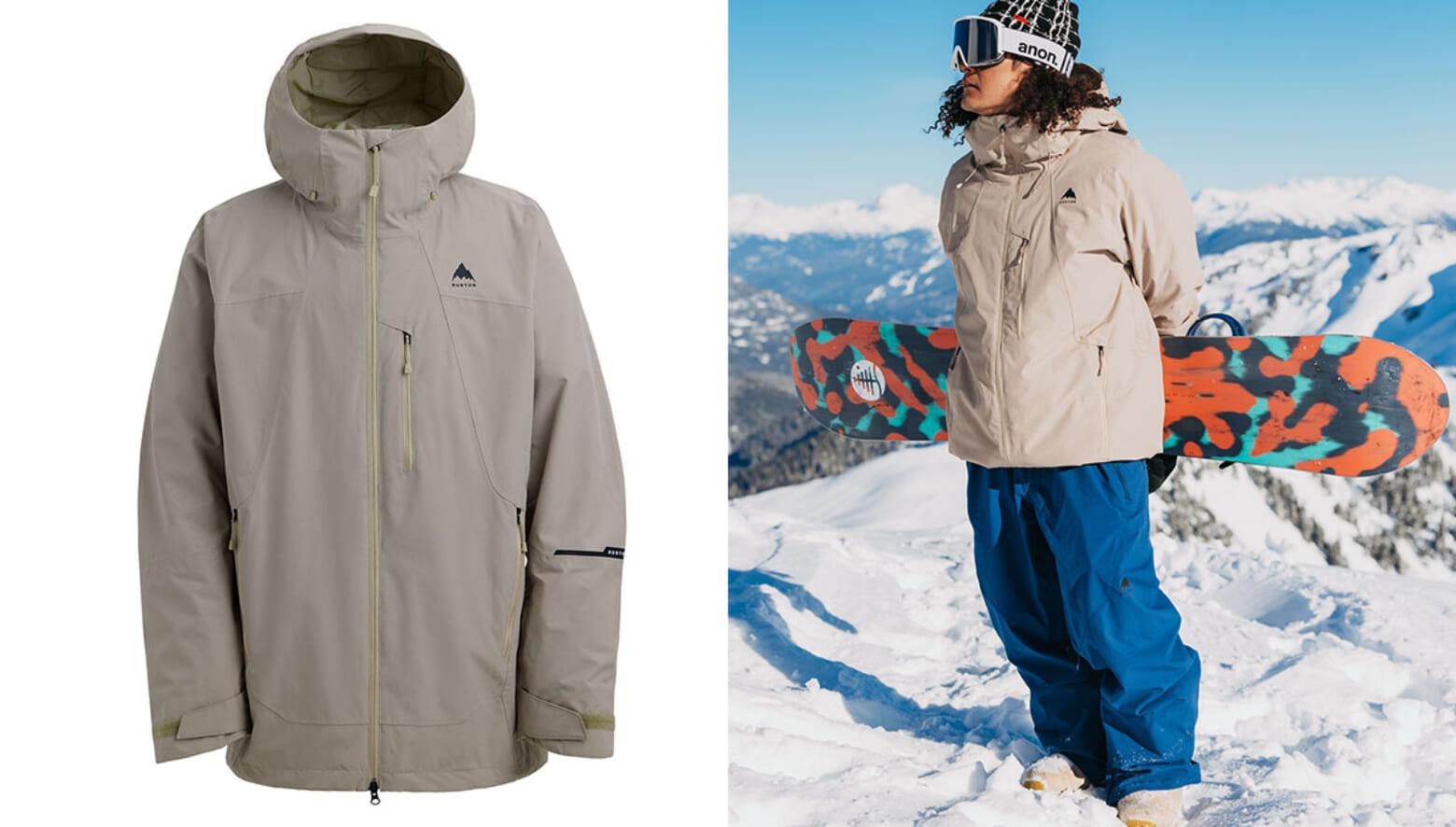 バートンから、スタイルと機能を両立させた新アウターウェア“リザーブ