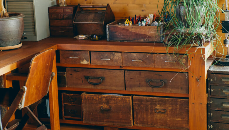 古道具のインテリア、DIYにこだわるキャンパー夫婦の暮らし。【BESSユーザーお宅訪問@ワンダーデバイス・茨城】