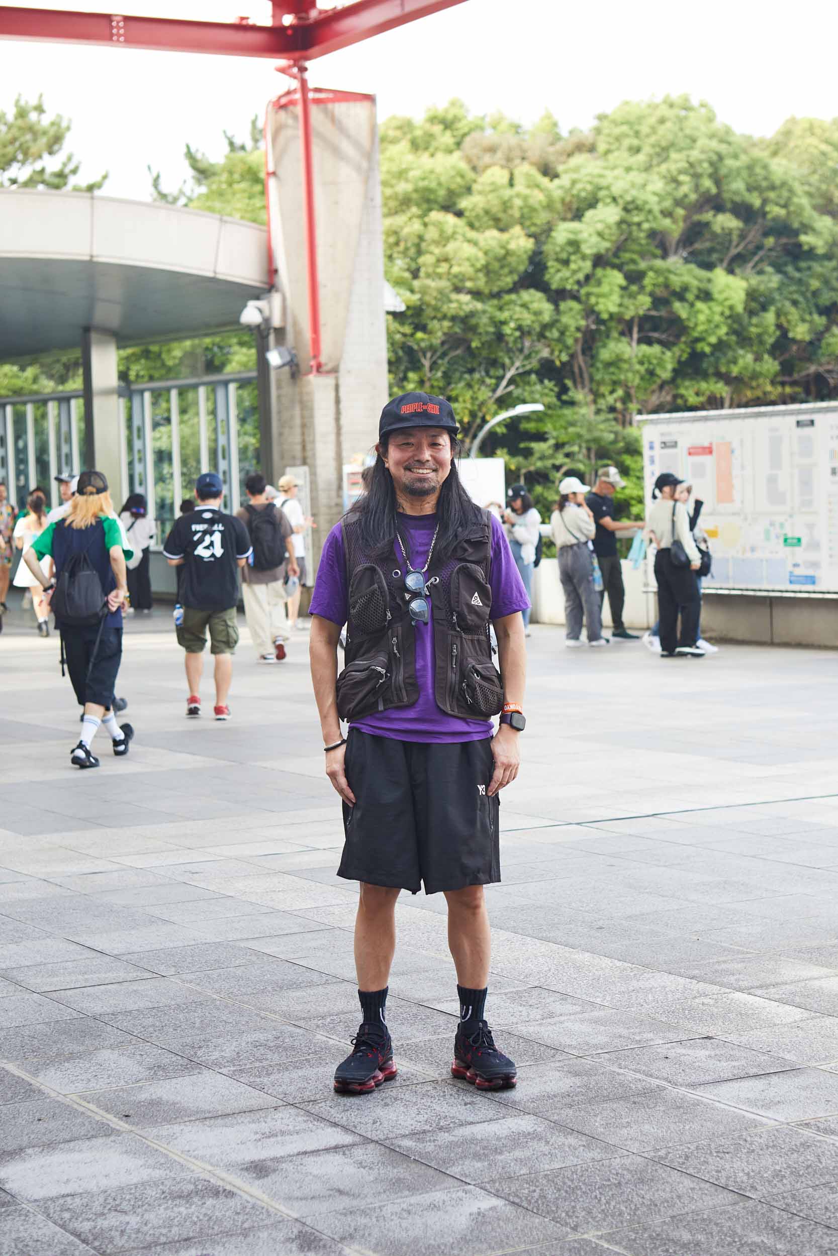 ステーフェスティバルコーデ トータルコーデでこなれ感を演出。-SUMMER SONIC '25- | GO OUT WEB