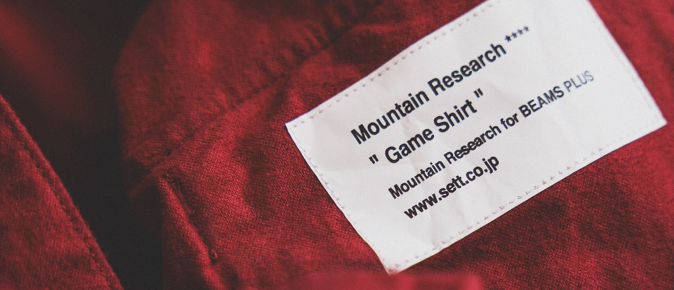 マウンテンリサーチの名作“GAME SHIRT”をビームスプラスが別注。厚手の