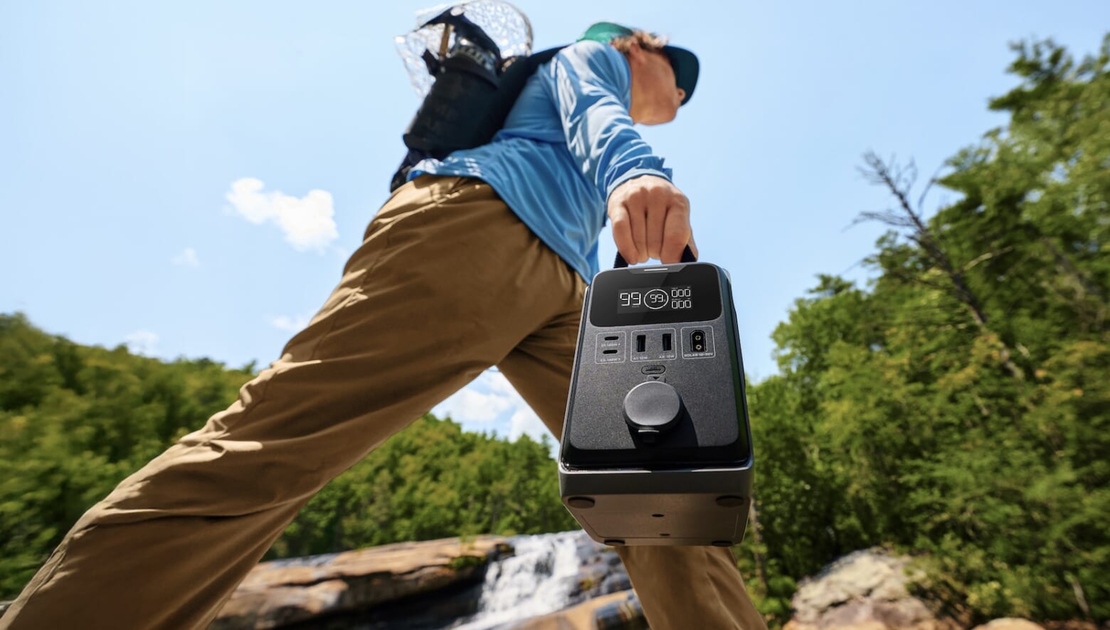 エコフローから登場の最軽量ポータブル電源“TRAIL 200 DC”は