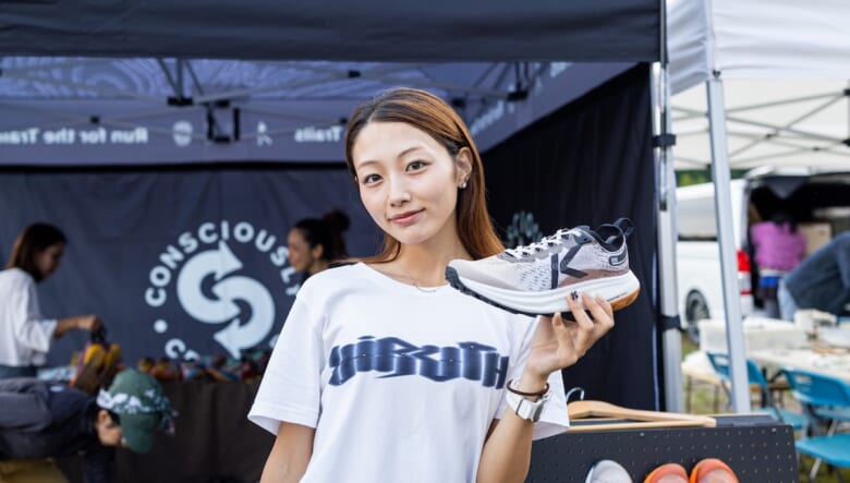 キャンプ場を飛び出し、フィールドへ。KEENのトレランシューズ「SEEK」を、みんなで試し履き！