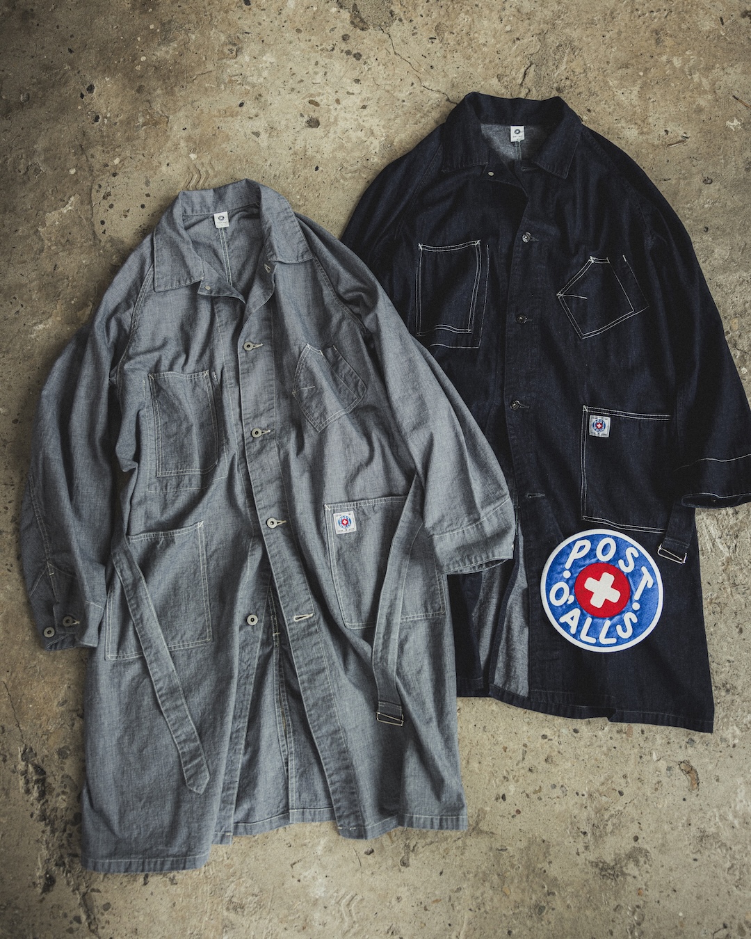 ビームスプラス別注のポストオーバーオールズ謹製“ショップ