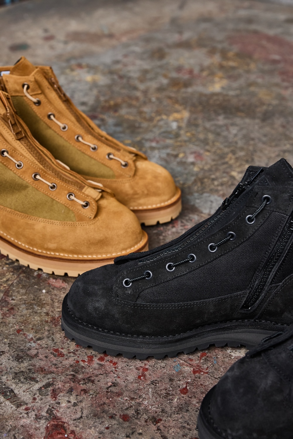 Danner アークネッツ別注 スエード マウンテンブーツ ブラック系箱付き Danner アークネッツ別注 スエード マウンテンブーツ ブラック系