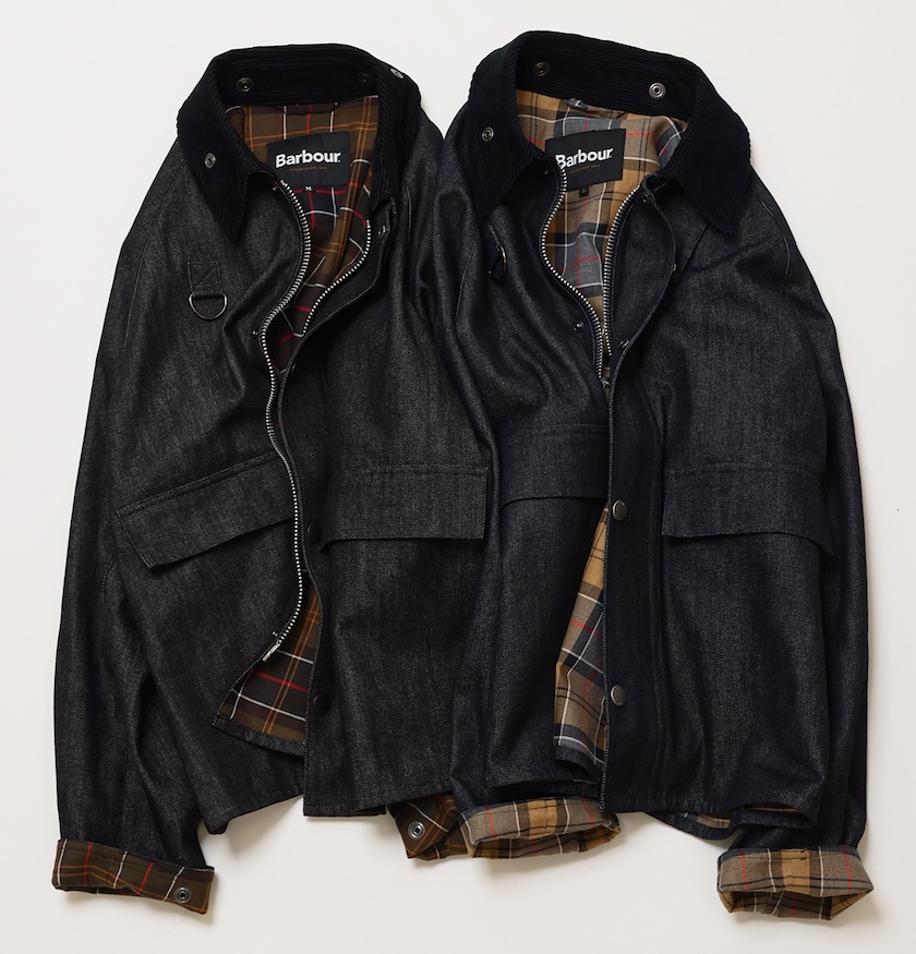 バブアーの名作をデニムで再構築。JSレリュームが別注した