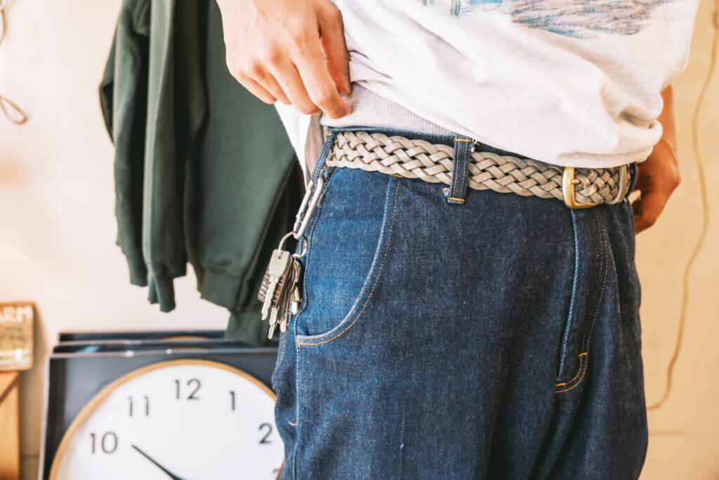 中目黒のSUPERMARCKETのRELAX FIT №50 [ Deadstock Denim pants ] 