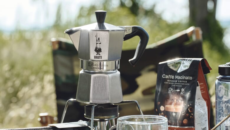 「ビアレッティ」の永久定番は、アウトドアでも手軽にエスプレッソを味わえるってご存知？