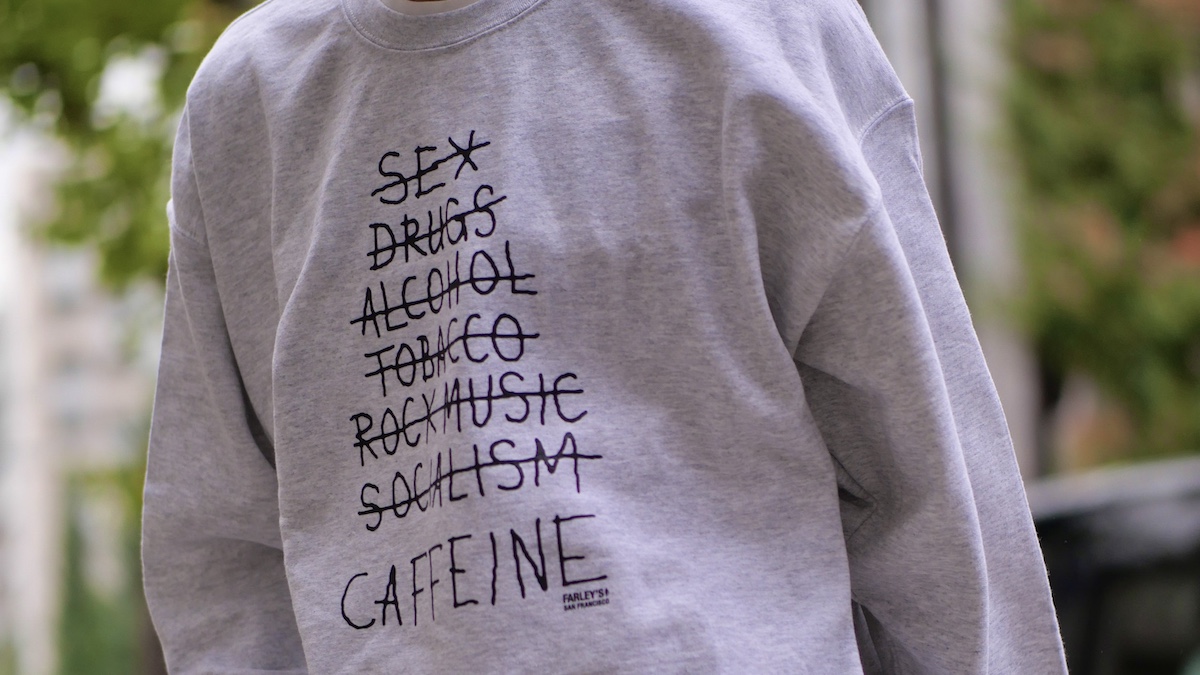 ハイ！ スタンダードがアメリカのカフェに別注した両面使い