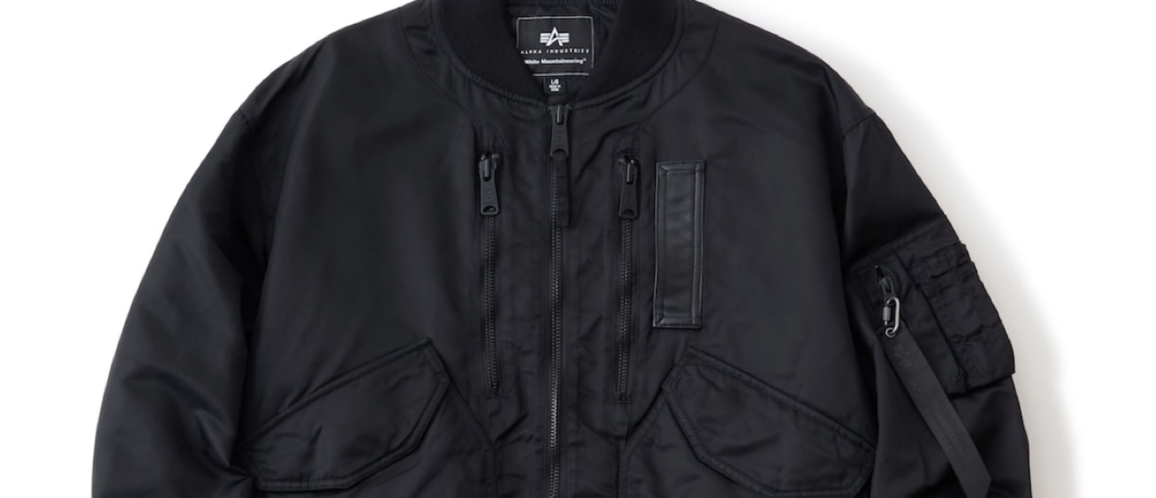 ma様 ホワイトマウンテニアリングとアルファ インダストリーズが初タッグ