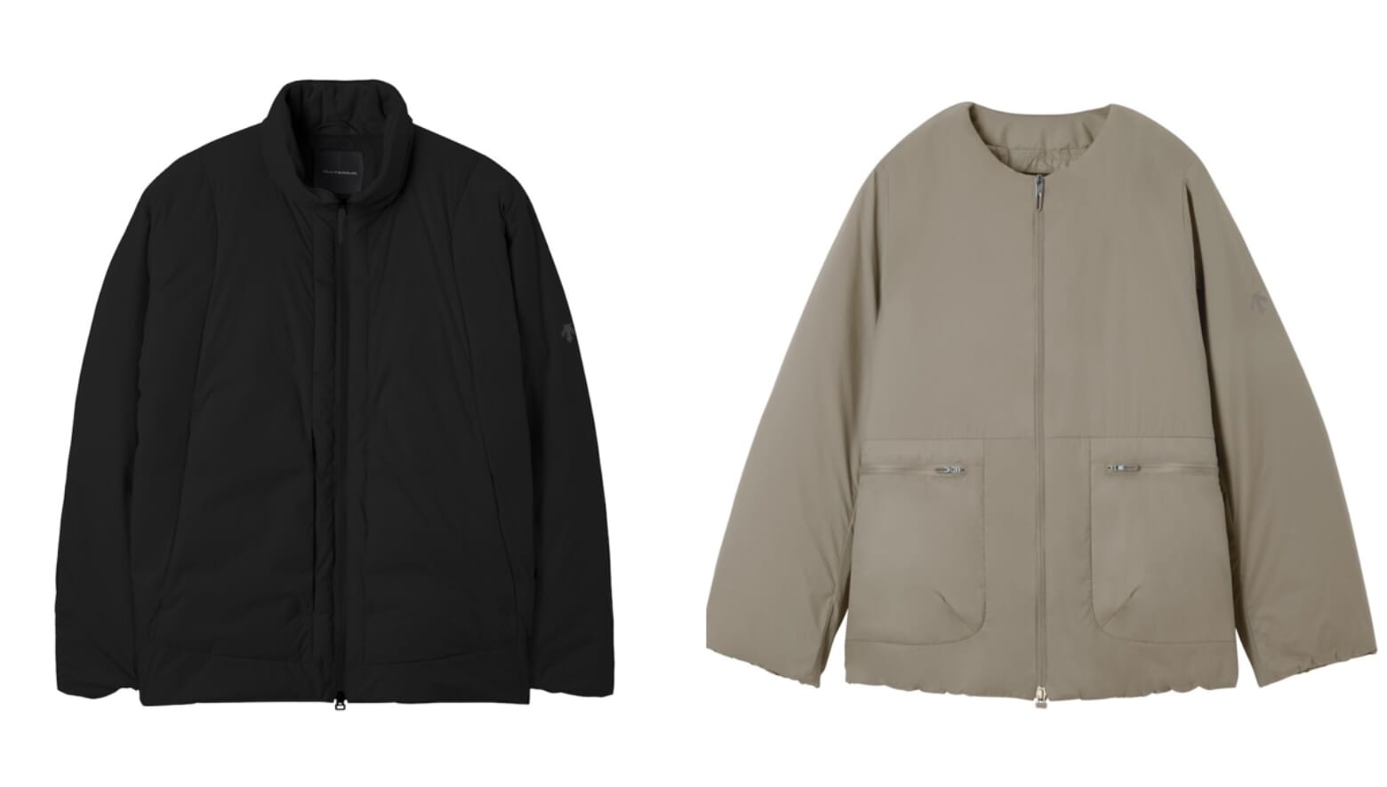 デサント オルテラインの名作シェルジャケットに組み合わせできる、高