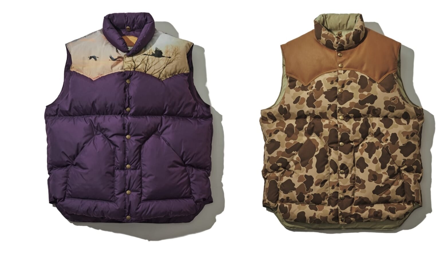 ニードルズ改とハンターカモ柄、ロッキーのワザあり新作ベストを