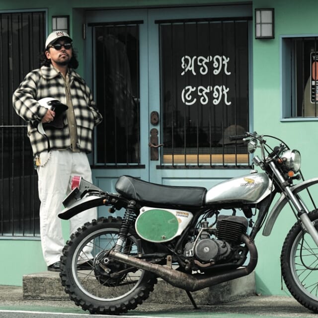 MOTORCYCLE STYLE SAMPLE】小谷竜人： '73 HONDA ELSINORE MT250 | GO