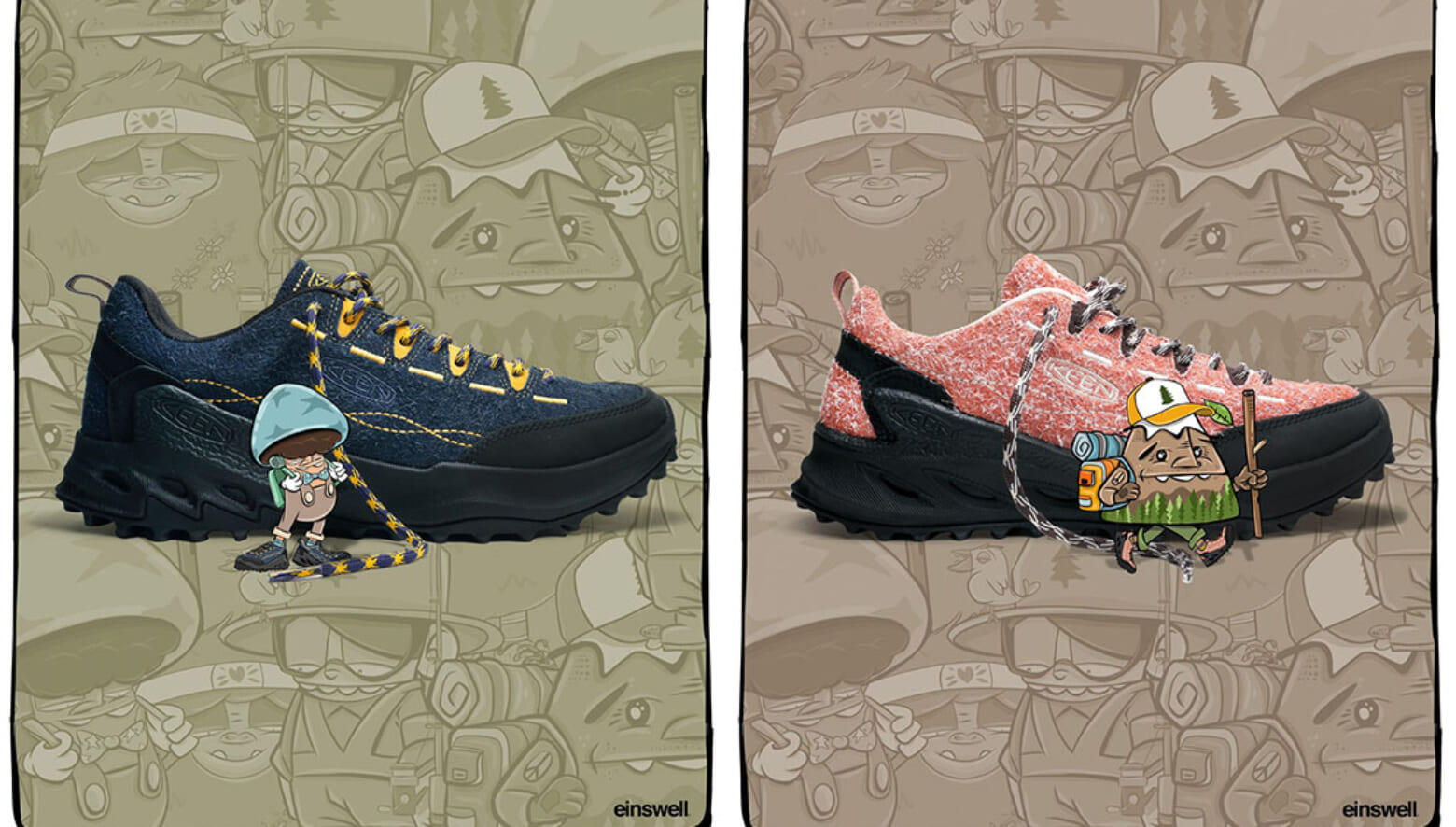 スニーカーブティック『KICKS LAB』より、キーン“JASPER ZIONIC”の限定