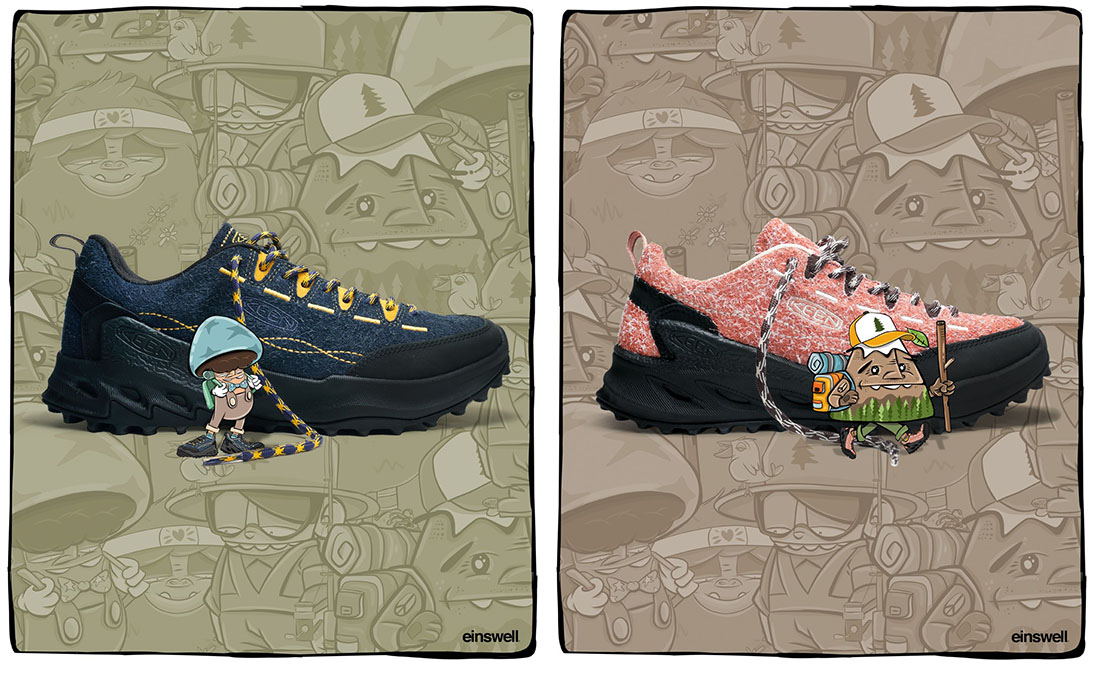 キーニョ スニーカーブティック『KICKS LAB』より、キーン“JASPER ZIONIC”の限定