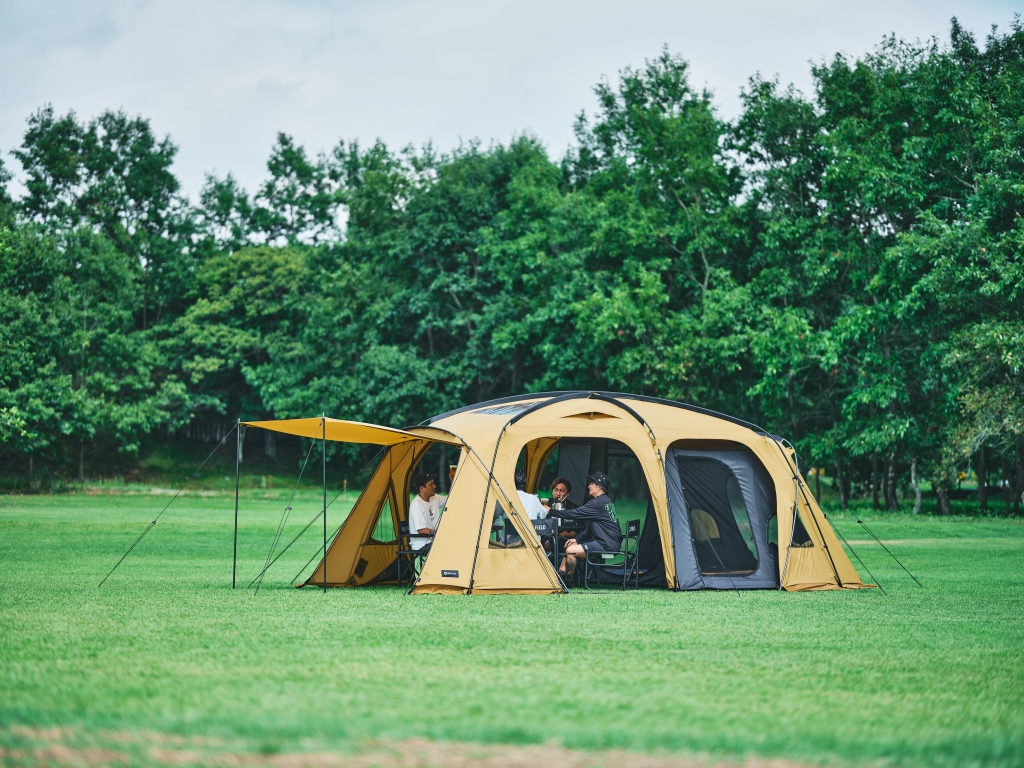 ヒルズフィールドのOVAL TENT