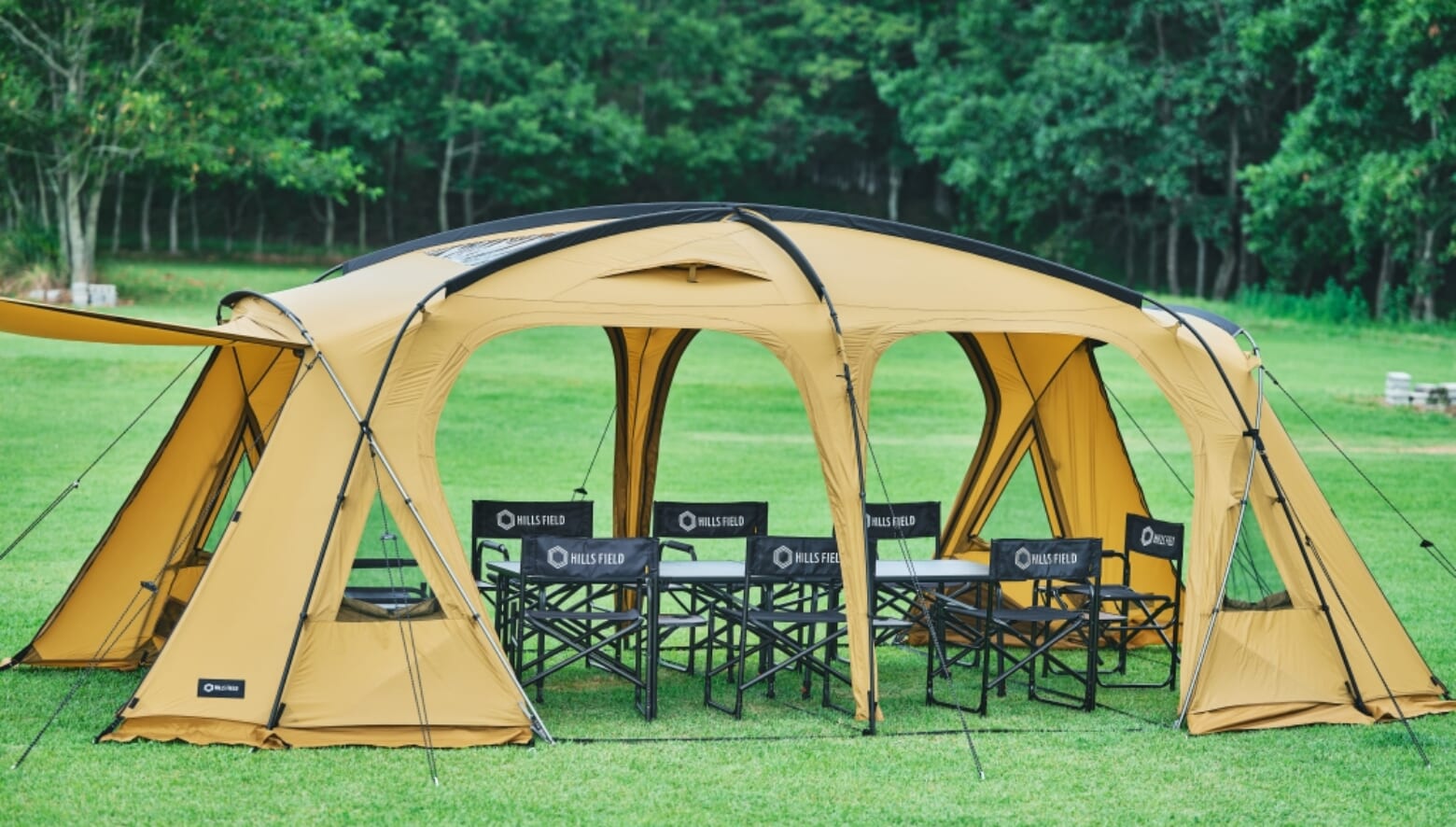 グルキャンのために設計された、快適空間。ヒルズフィールドから、新作