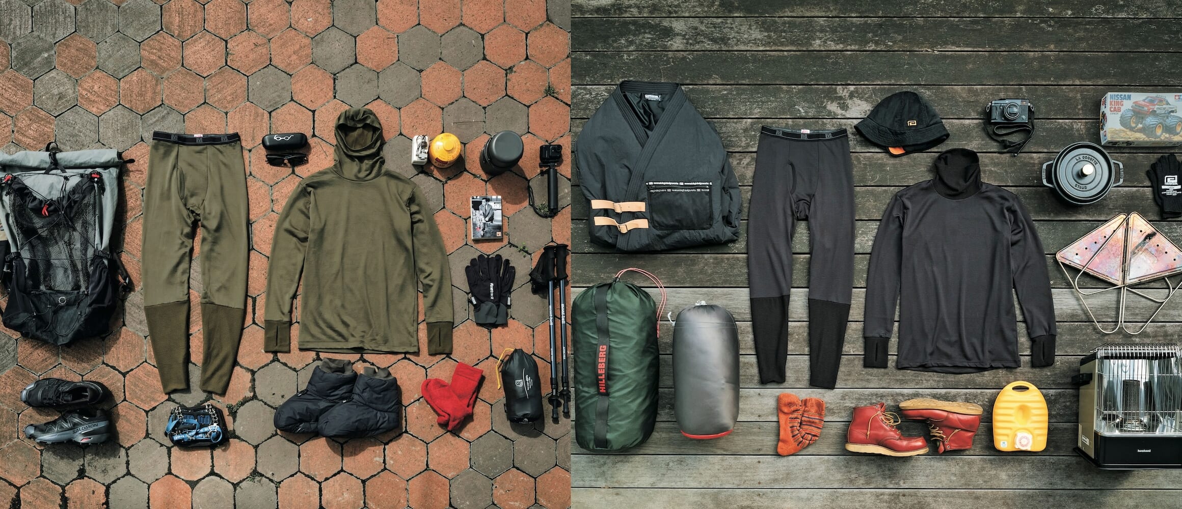 B.V.D.の瞬暖ベースレイヤー「GRID-TEC」が、今季バージョンアップ。冬キャンプ、雪山登山でも大活躍の予感！