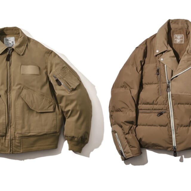 新生フェニックスが手がけるダウン仕様ライダース＆フライトジャケット