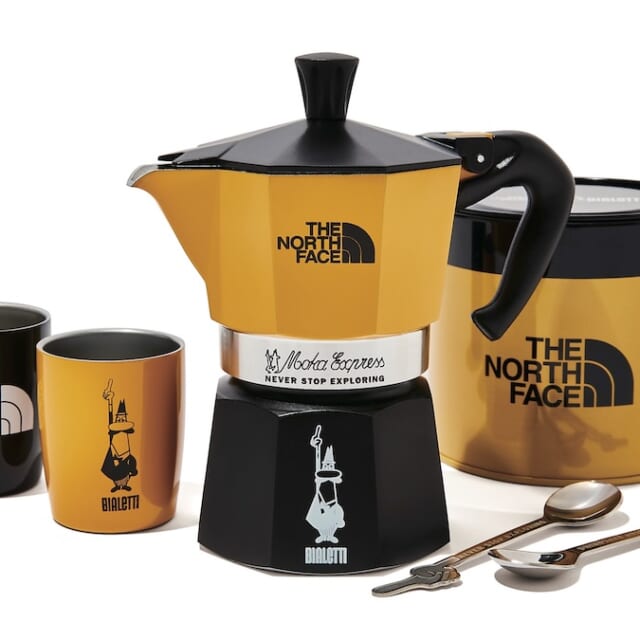 その他 MOKA ザ・ノース・フェイス仕様の限定セットで本格的エスプレッソを
