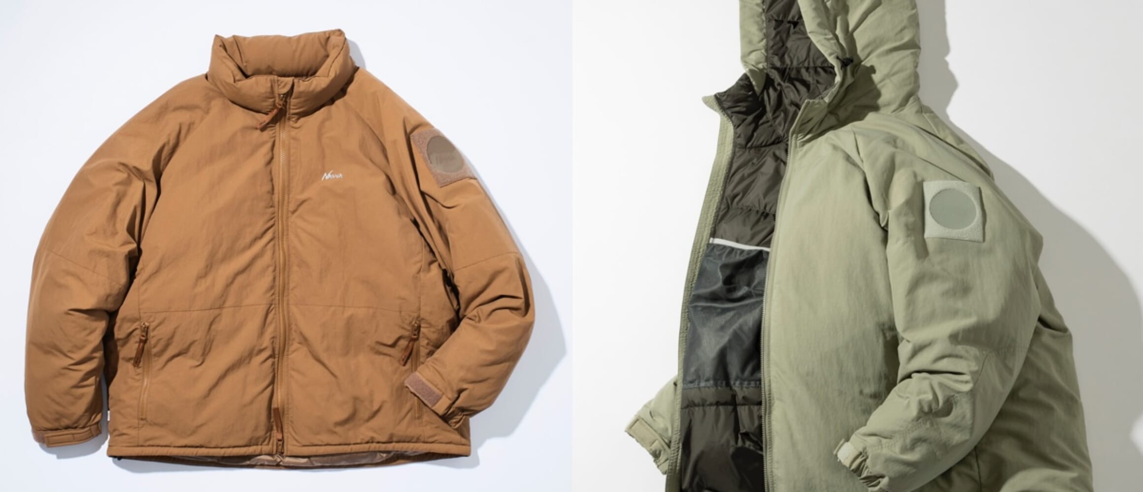 ナンガメイドのミニマルなデザイン。フリークスストアの別注で