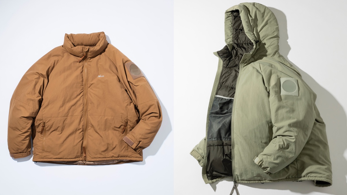 ナンガメイドのミニマルなデザイン。フリークスストアの別注で