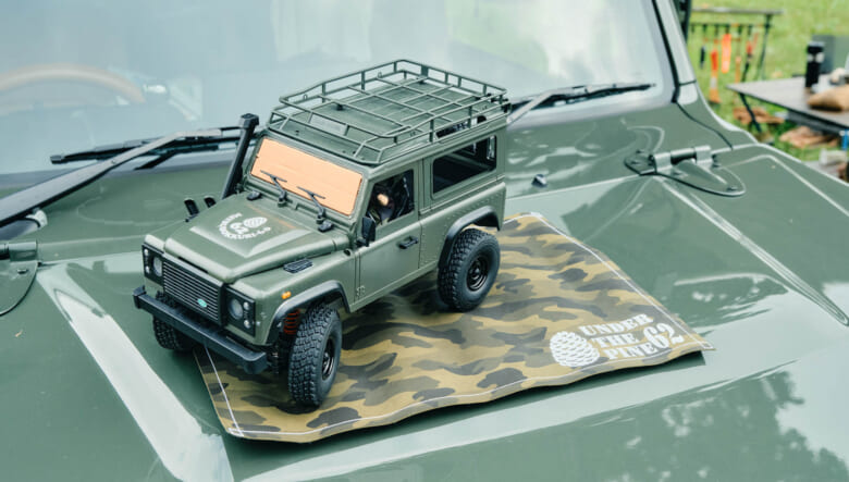 【’22 JIMNY SIERRA JB74】ボディカラーに合わせてテントもワントーンに統一。
