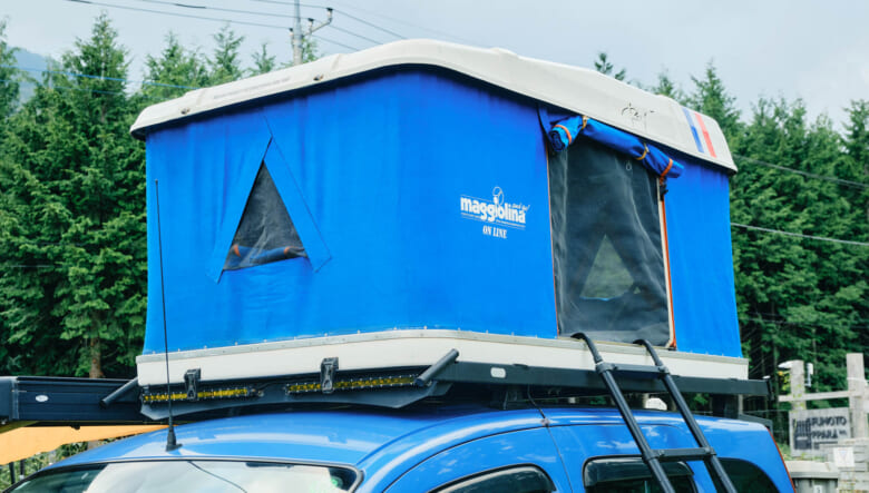 【’15 KANGOO COULEUR】新車からカスタムし続け、ついにルーフテント装着!!