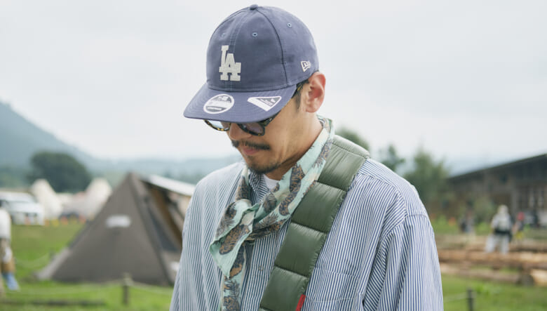 クリーンな着こなしに小物で遊び心を。-GO OUT CAMP vol.21-