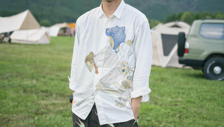 アニメの名場面をポップに着こなす。-GO OUT CAMP vol.21-