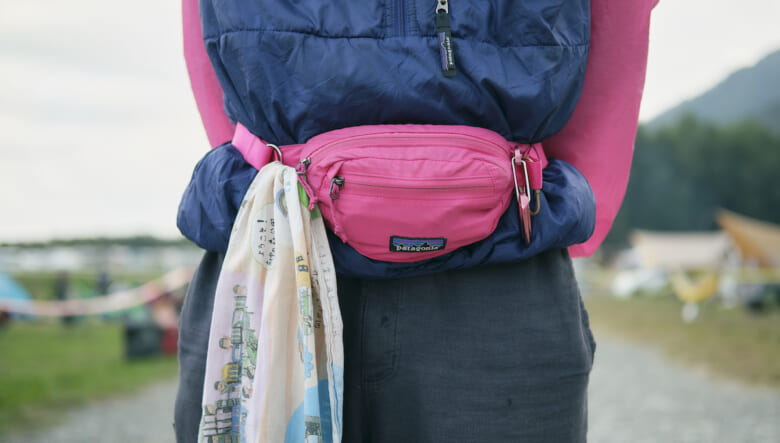 パタゴニアを重ね、ピンクを生かす。-GO OUT CAMP vol.21-