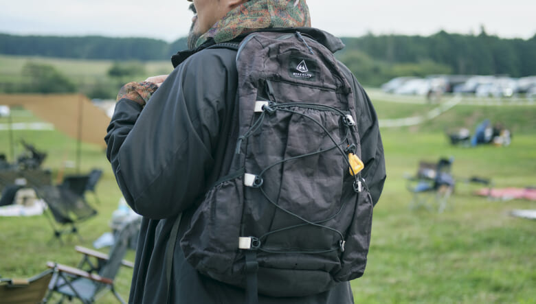 巧みなメッシュパーカー使い。-GO OUT CAMP vol.21-