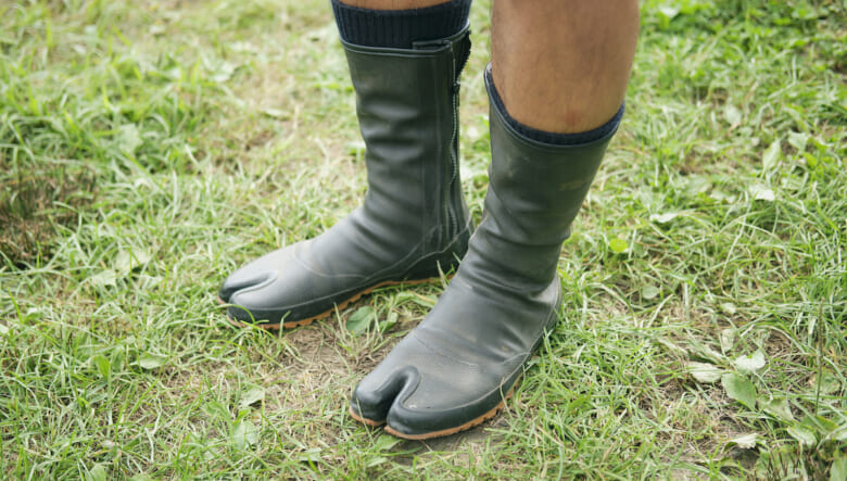 地下足袋使いの好サンプル。-GO OUT CAMP vol.21-