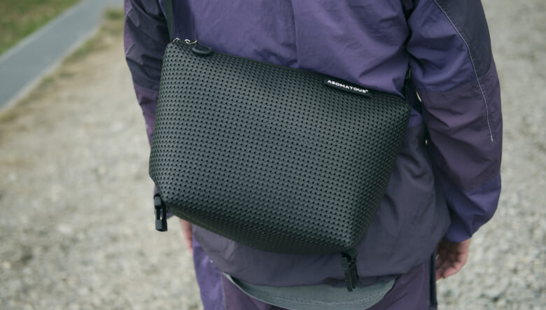 主張の強いウエアの足元にも総柄を。-GO OUT CAMP vol.21-