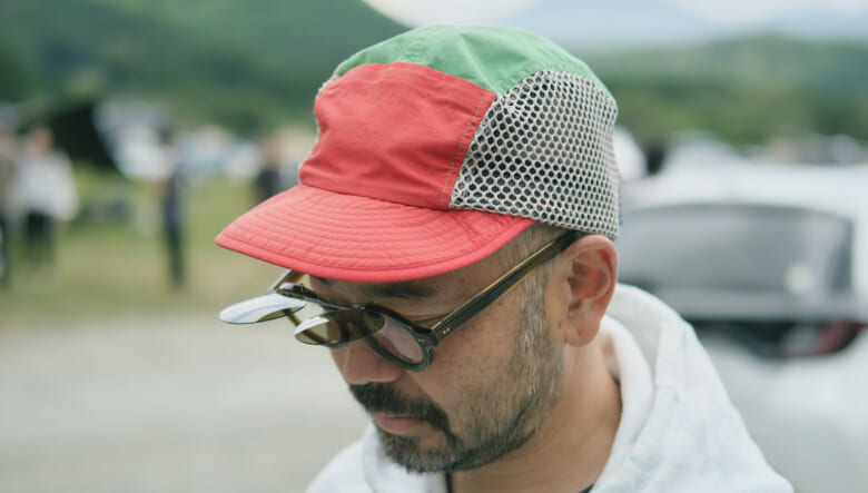 巻きスカート風に風呂敷をアレンジ。-GO OUT CAMP vol.21-