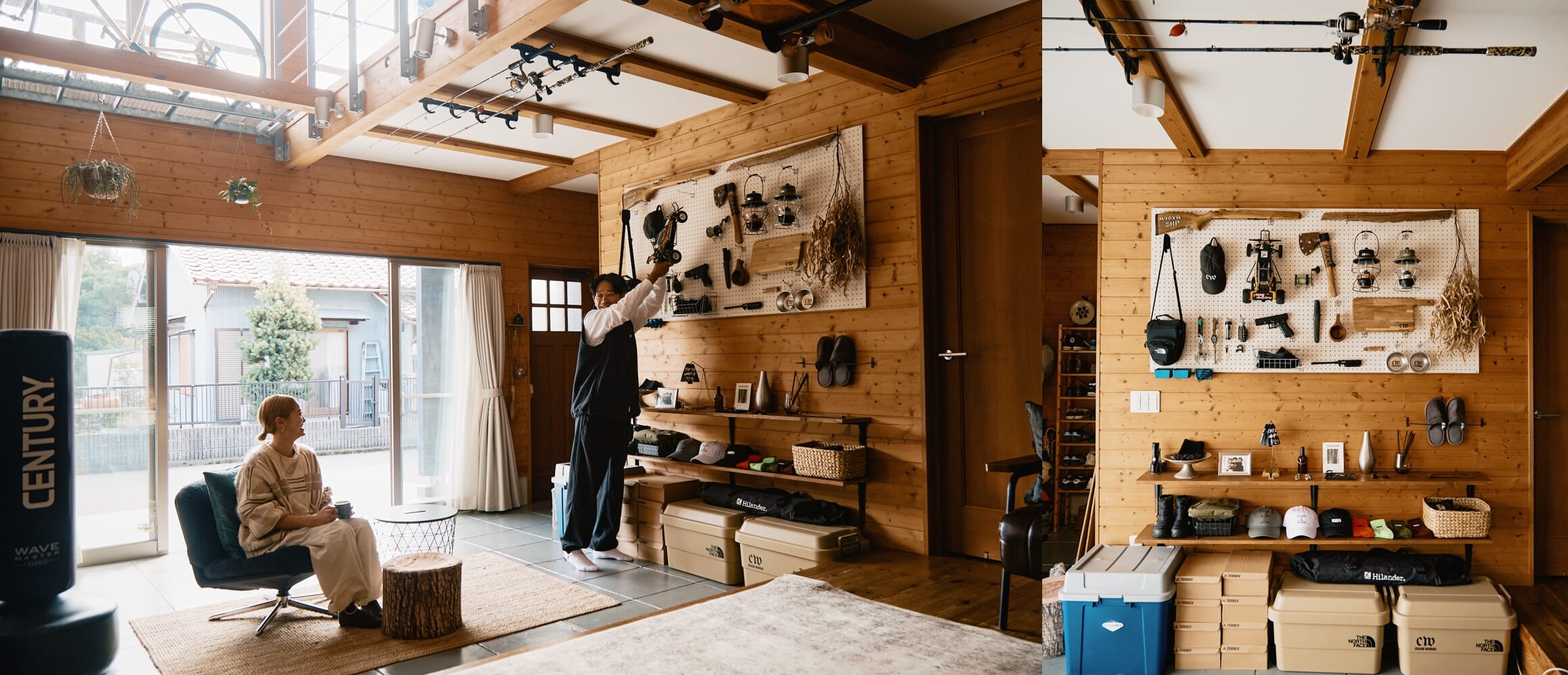 子どもが遊んで、ギアを飾って、散髪まで！　“土間”からひろがる家族の暮らし。【BESSユーザーお宅訪問@ワンダーデバイス・愛知】