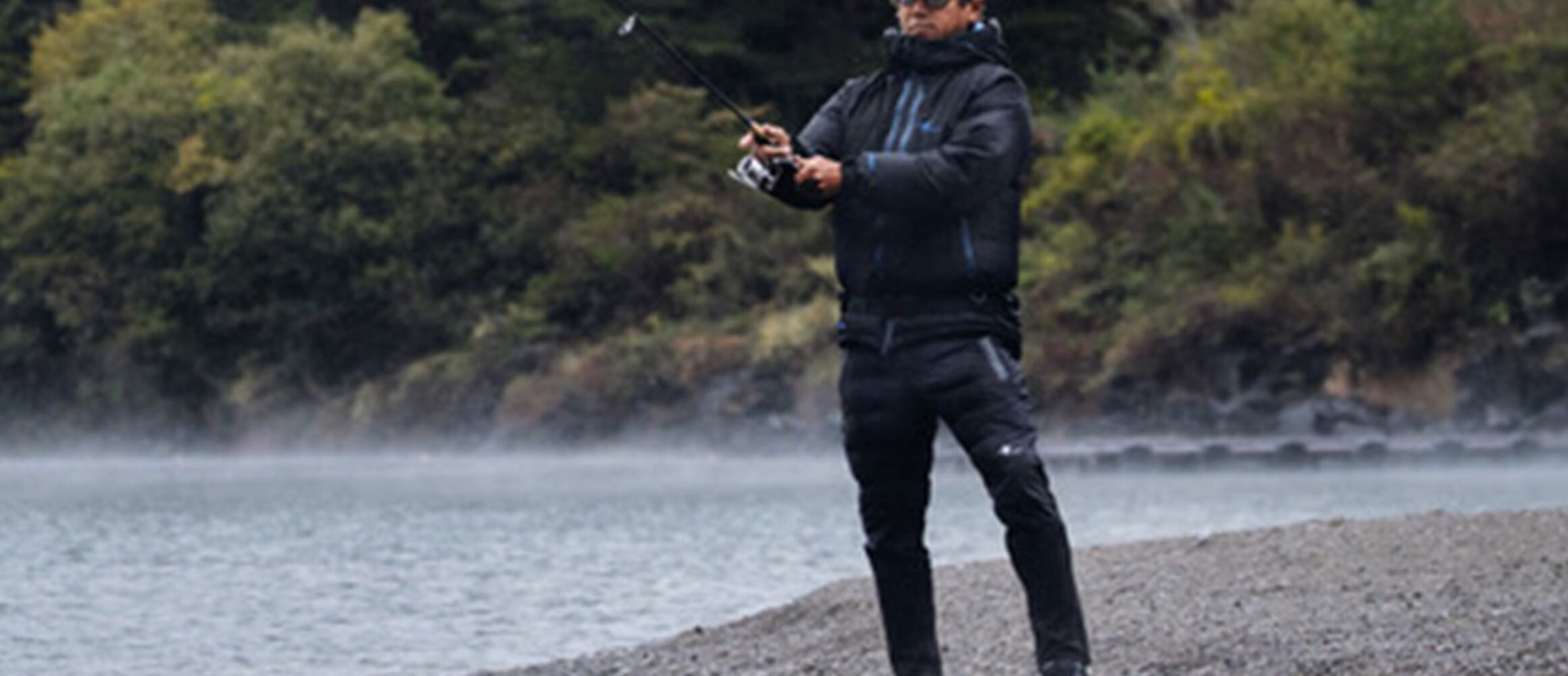 美品✨セッサンタノーヴェ LXIX ワッペン トラックジャケット　ゴルフ 黒 M フォックスファイヤー × ナンガの蜜月コラボが今年も登場。高次元の