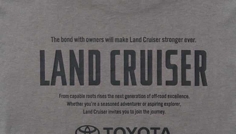 トヨタ・ランドクルーザーの世界観を反映したコレクションに新ウエア&コラボグッズが仲間入り。